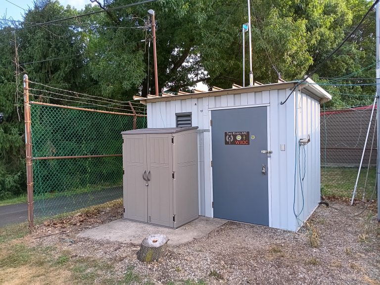 Two Rivers ARC W3OC Repeater House Received A Make Over